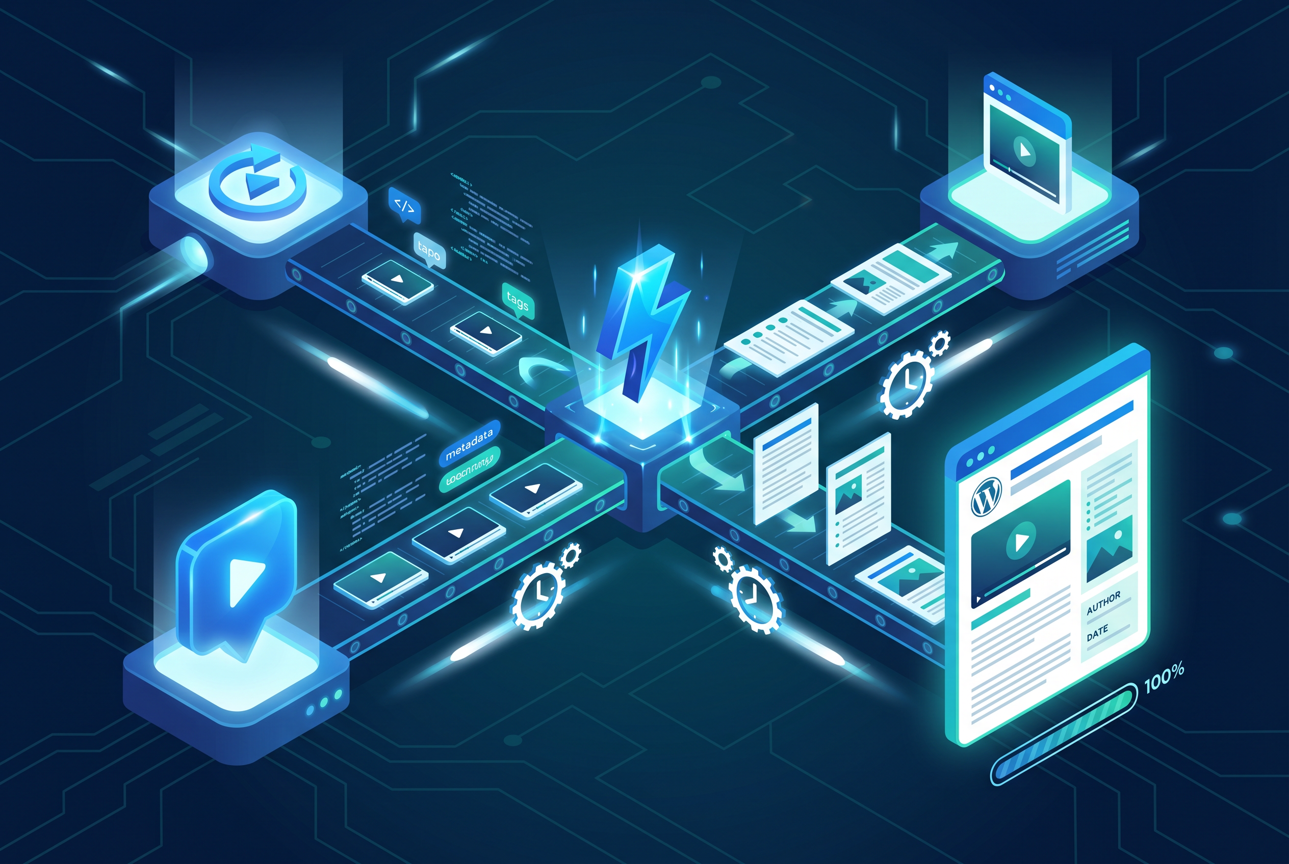 From YouTube to WordPress: A Time-Saving Automation Solution