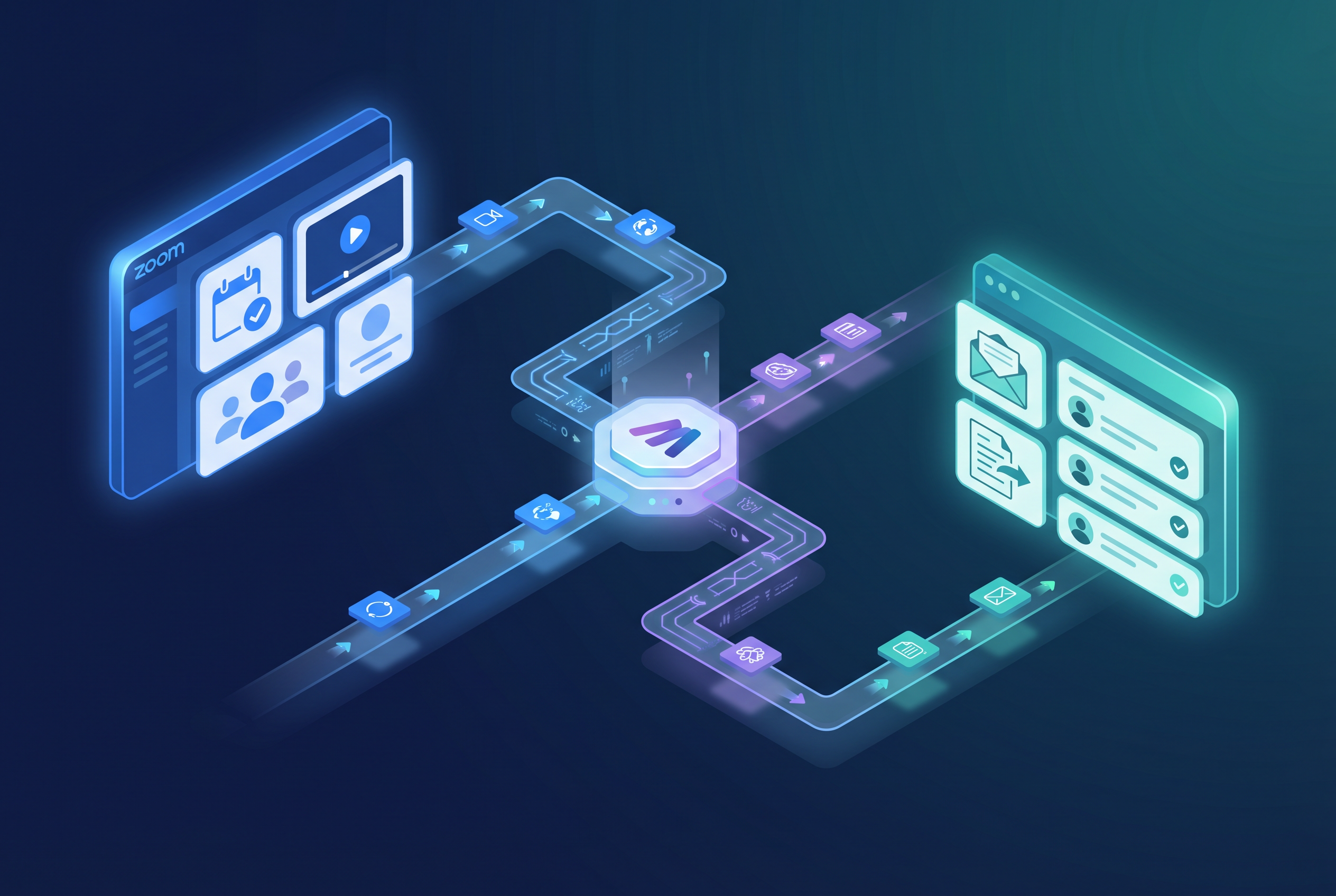 Keeping track of Zoom Webinar registrations and participation using Make.com